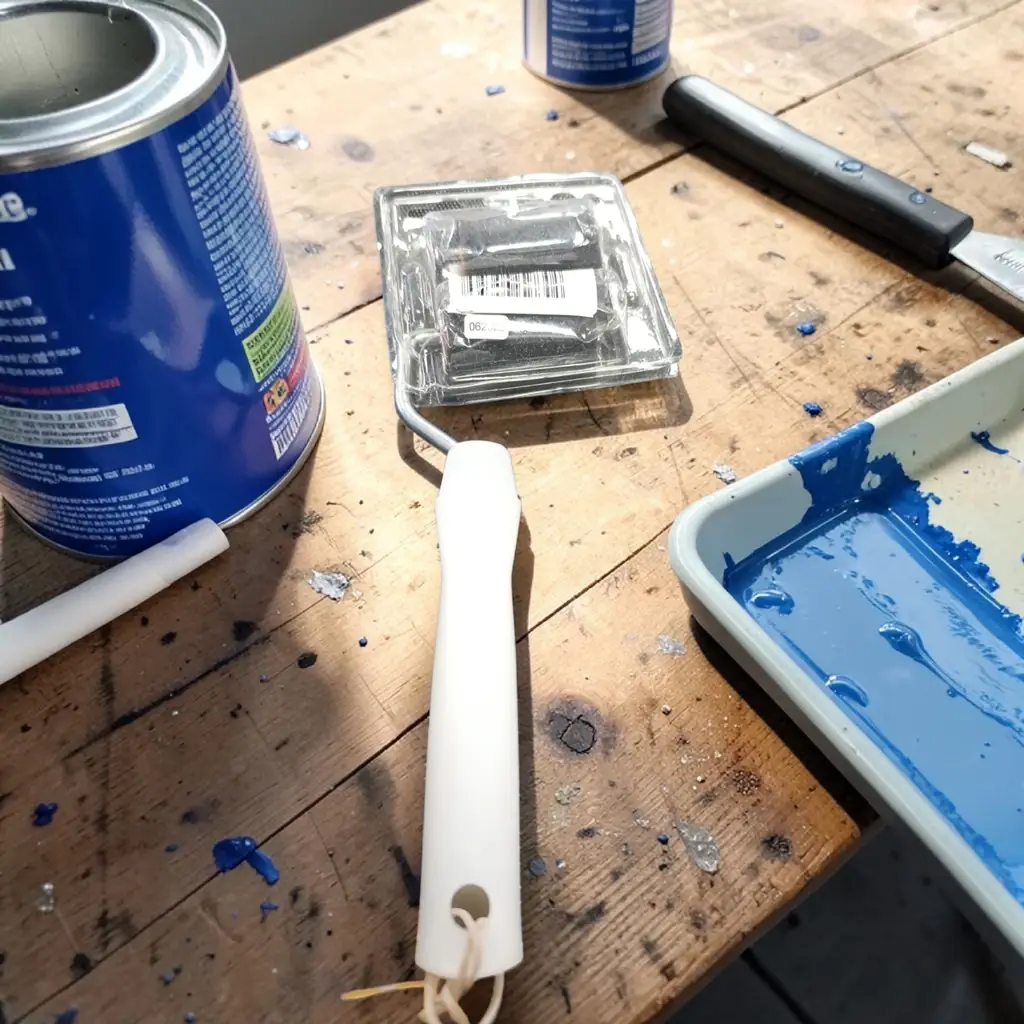 Paint Brush & Roller