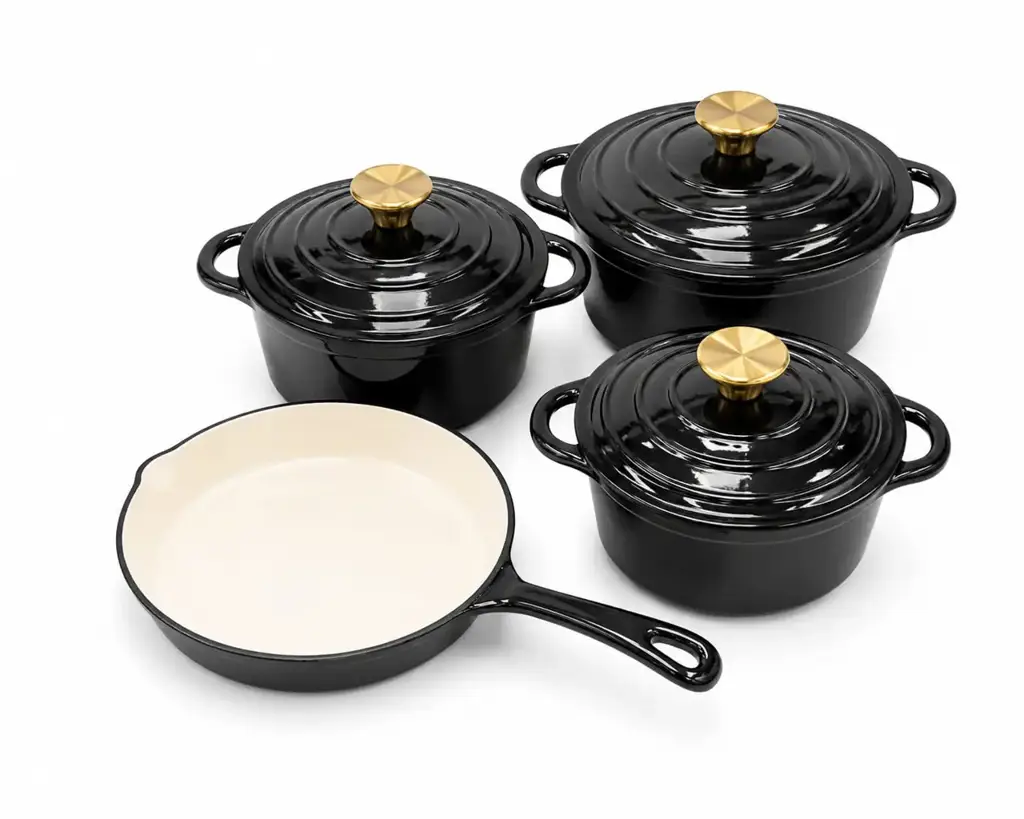 7-Piece Cast Iron Cookware Set - View 3