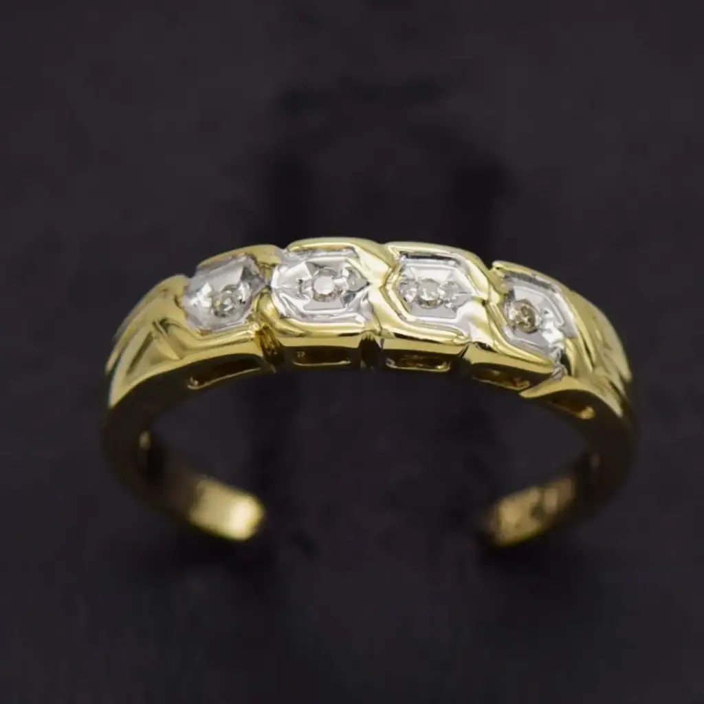9ct Yellow Gold Dress Ring