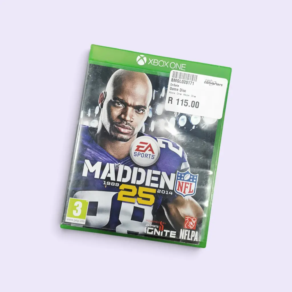 X Box One Madden Nfl Game