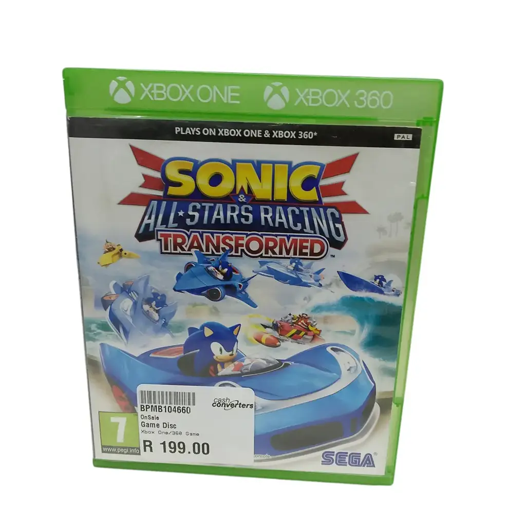 Xbox One/Xbox 360 Sonic & All Stars Racing Transformed