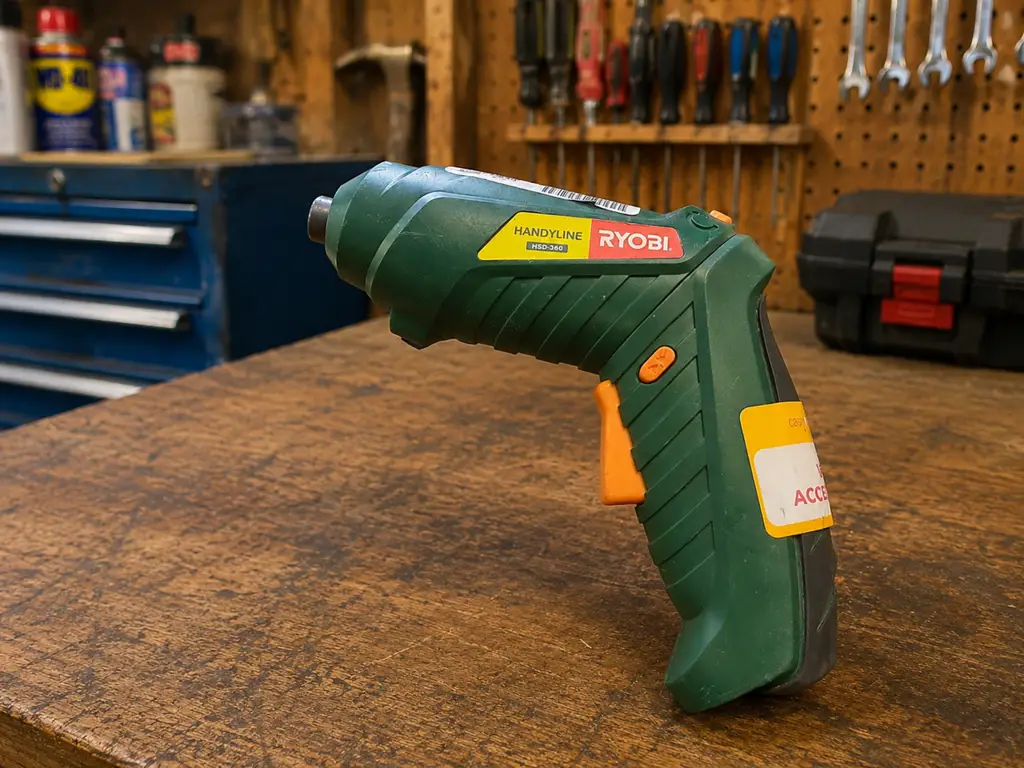 Ryobi Handyline Hsd-360 3.6V Cordless Screwdriver – Second Hand