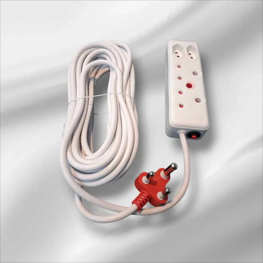 Switched 4‑Way Extension Lead (Medium Surge Protection)