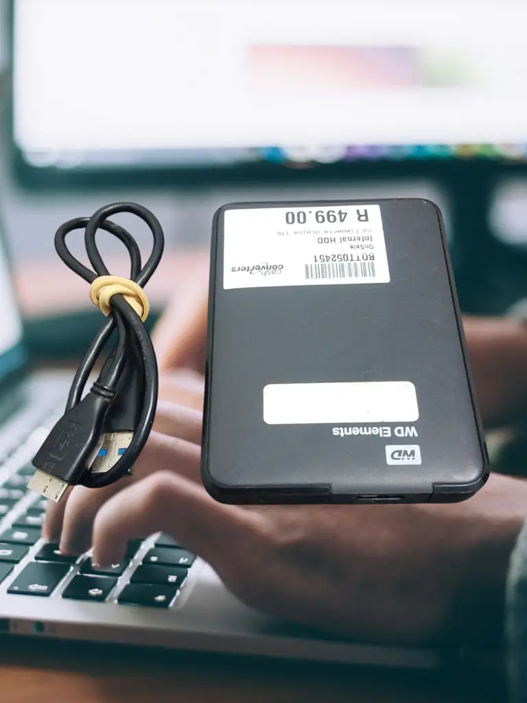 1Tb Wd Elements Portable Hard Drive - View 2