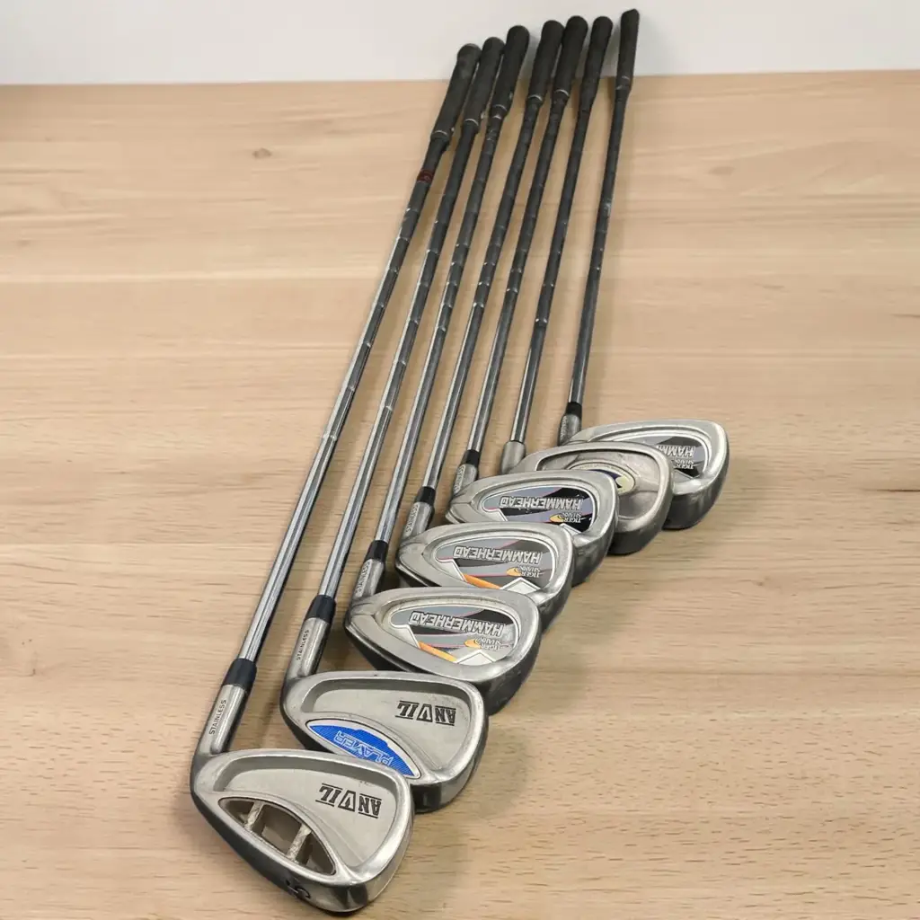 Assorted Irons 5-9 & P&S Golf Club