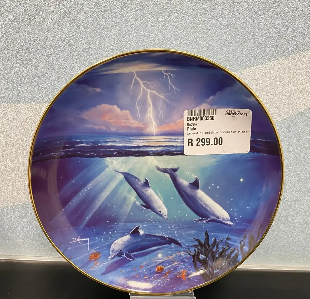 Storm Of The Dolphin – Limited Edition Display Plate