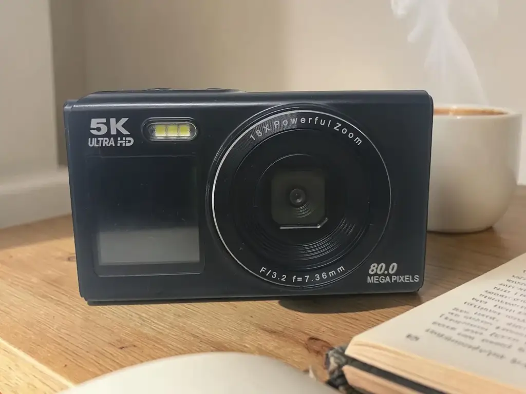 5K Ultra Hd 80Mp Digital Camera