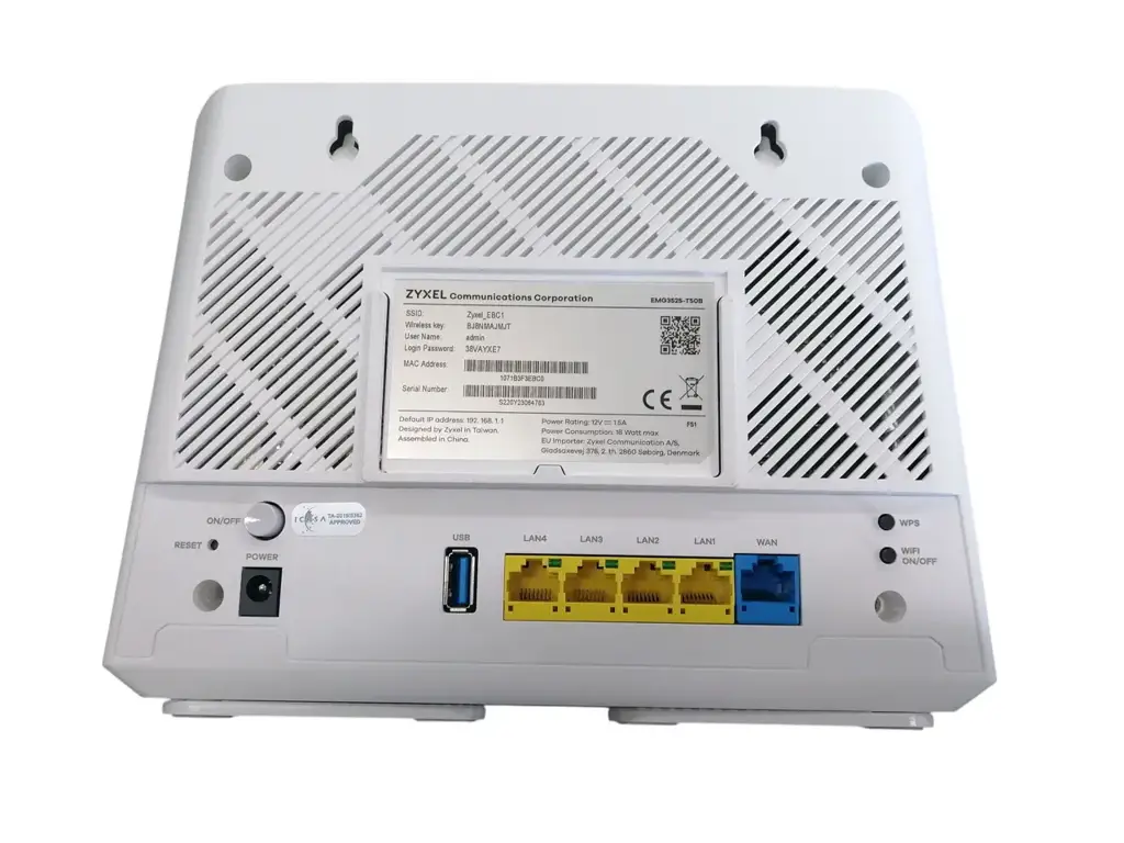 Zyxel Emg3525-T50b Network Router - View 2