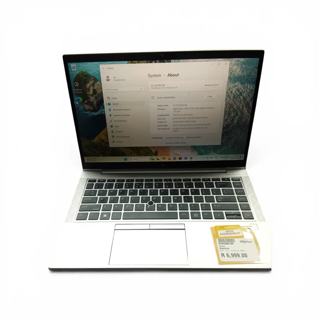 Hp Elitebook 845 G7 Notebook Pc