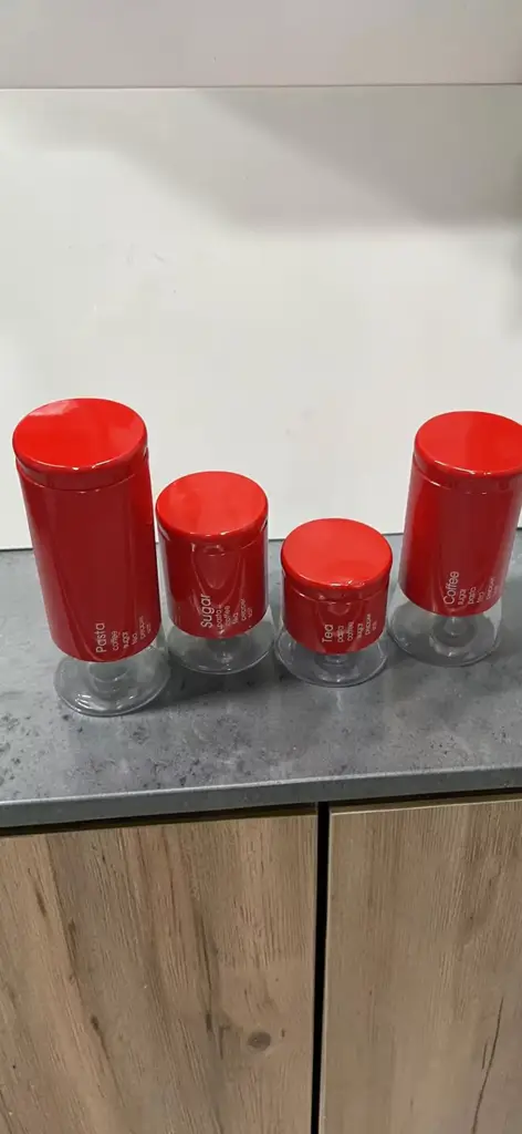 Totally Home 4 Pcs Canister