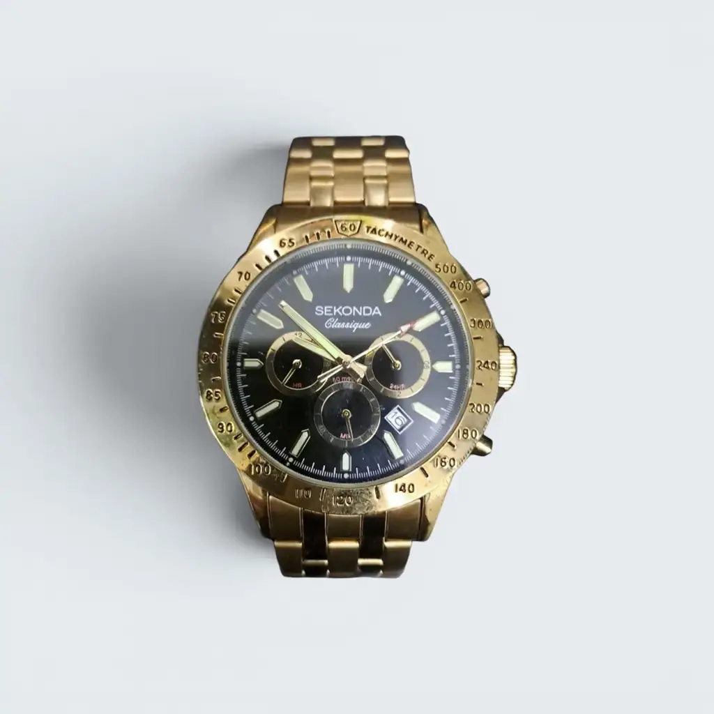 Sekonda Gold Watch - View 2