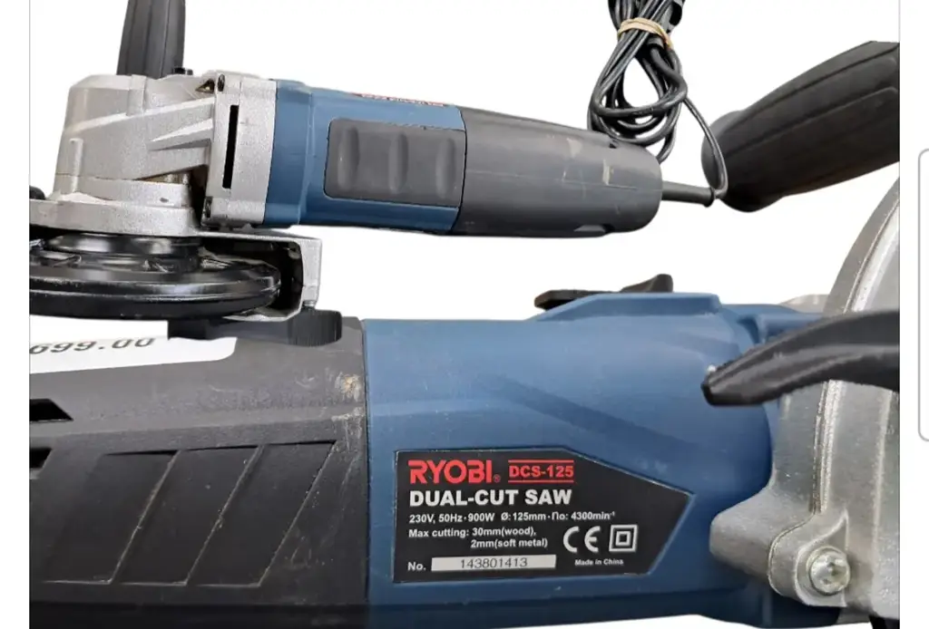 Ryobi Dcs-125 Angle Grinder - View 5