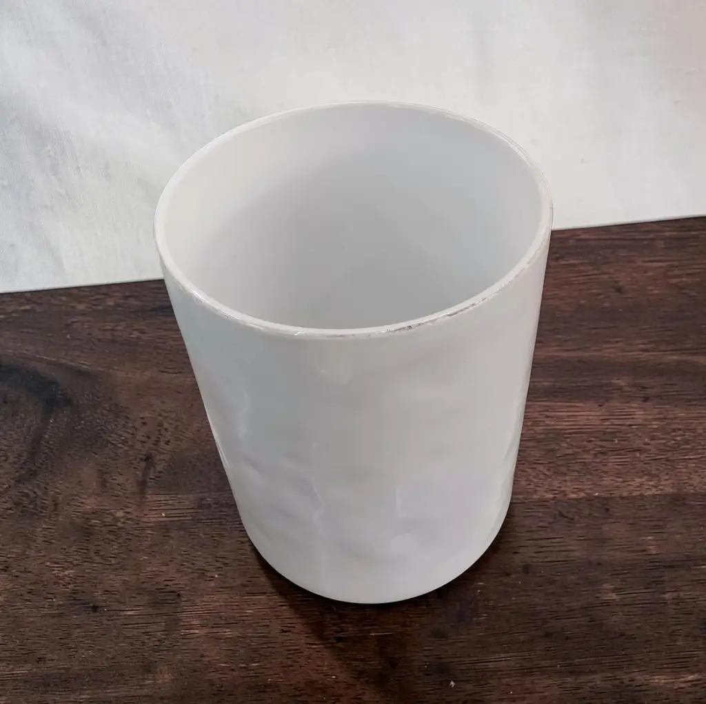 White Medium Vase