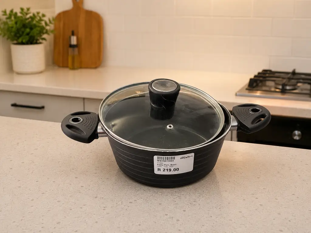 20Cm Cooking Pot Spba-3484 | Non-Stick Pot With Glass Lid
