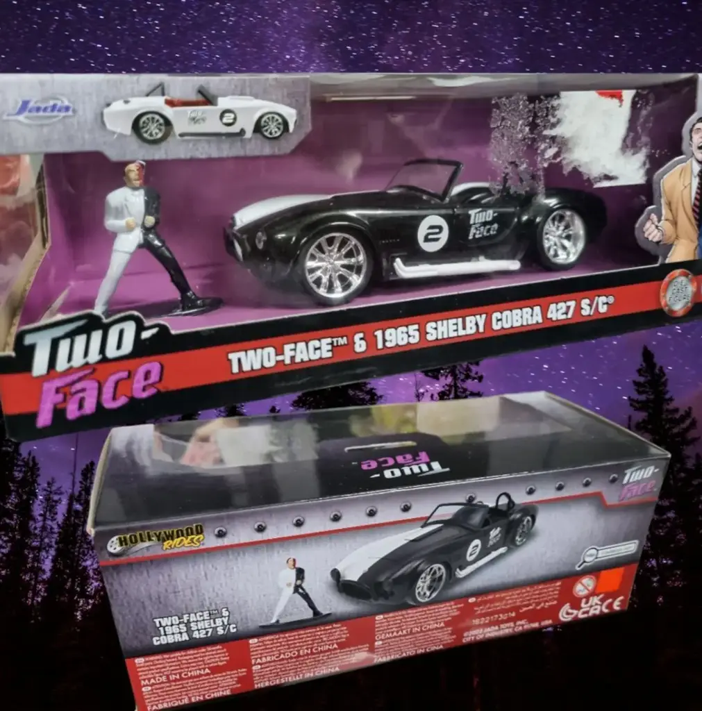 Two Face And Car Figurine - View 2
