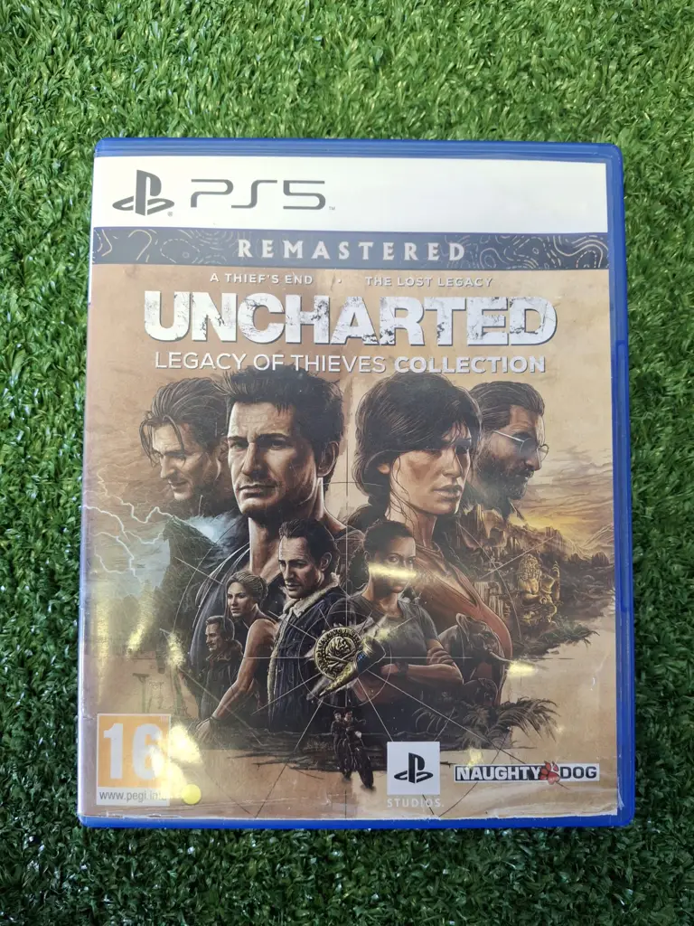 Ps5 Uncharted Legacy Of Thieves Collection Game Disc