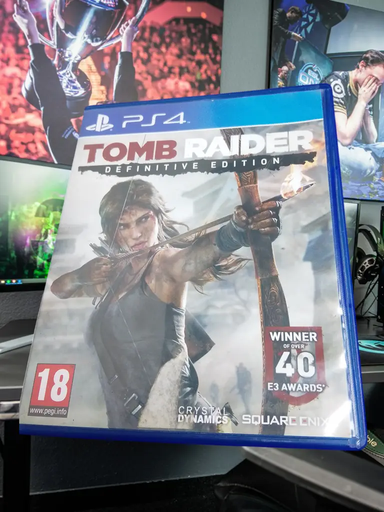 Tomb Raider Definitive Edition Sony Playstation 4 Ps4 Game