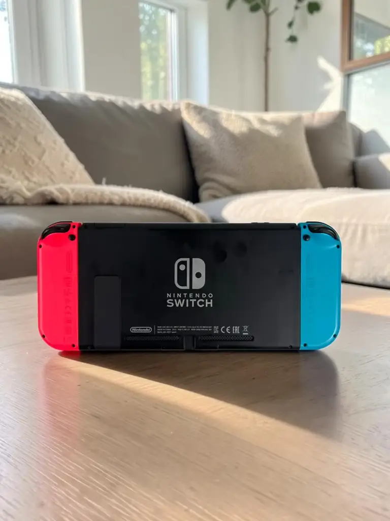 Nintendo Switch Hac-001(-01) Console – Neon Blue/Neon Red - View 5