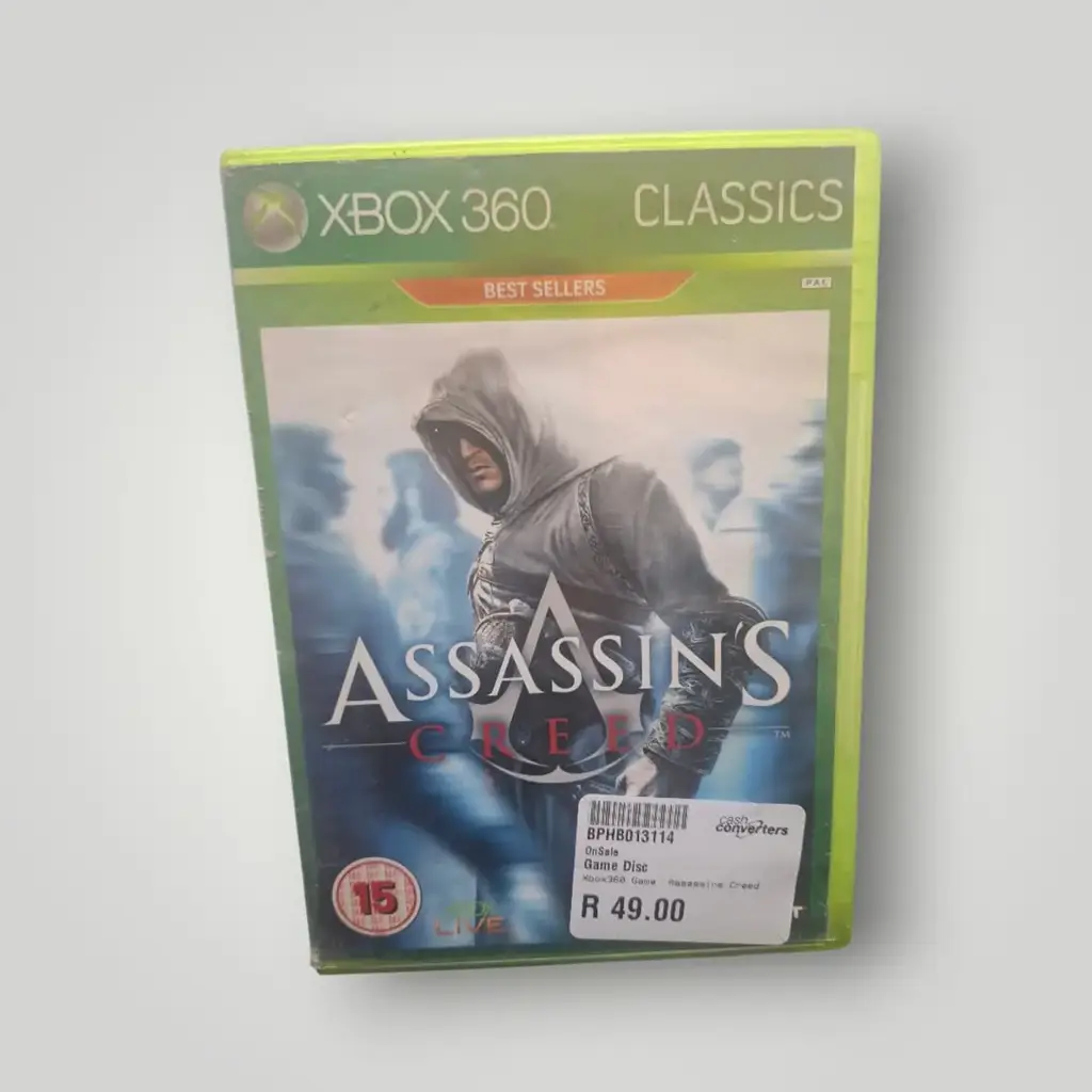 Xbox 360 Game Disc Assassins Creed