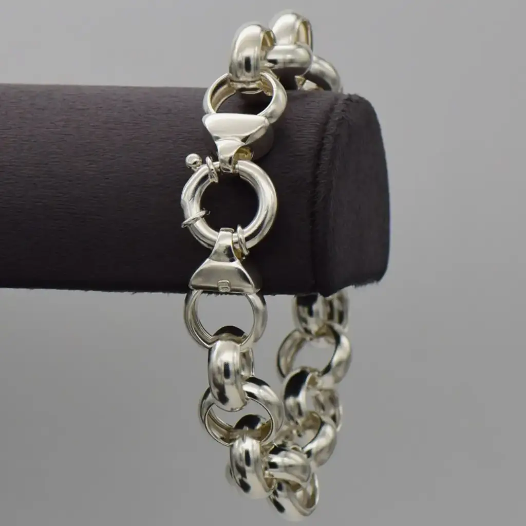 Silver-925 Bracelet Rolo - Link
