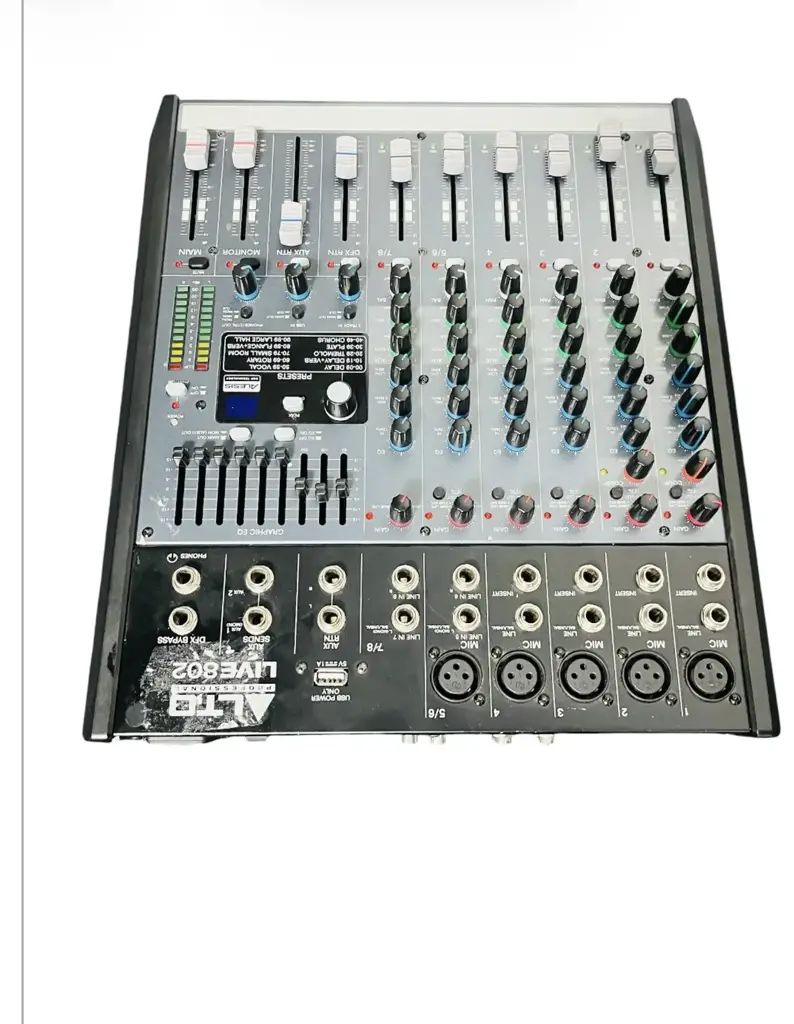 Alto Professional Live 802 Audio Mixer - View 2