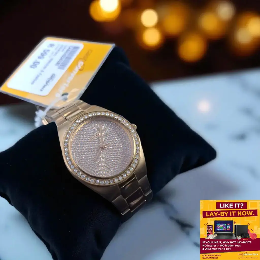 Guess Pixie Dust Watch Featuring Rose Gold-Tone
