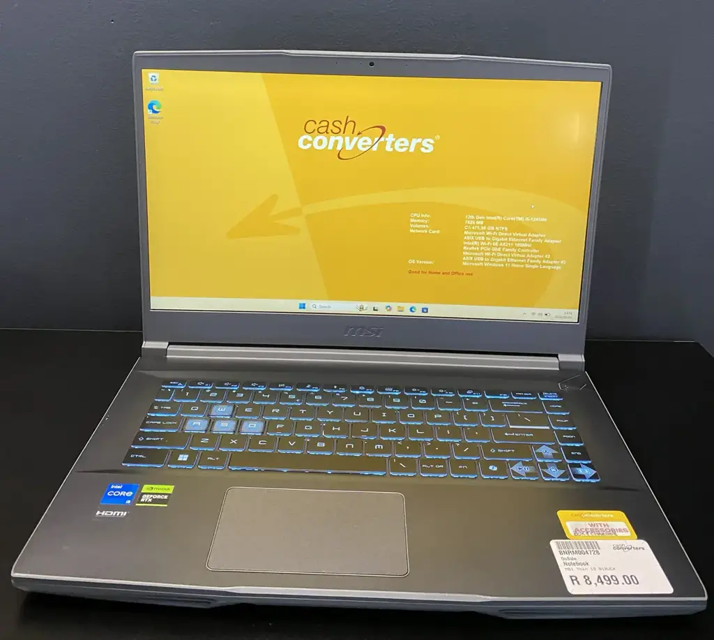 Msi Thin 15 B12ucx
