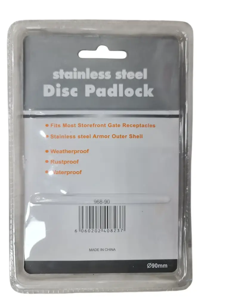 Disk Padlock - View 2