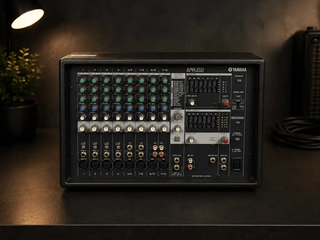 Yamaha Emx212s Powered Mixer – Second Hand