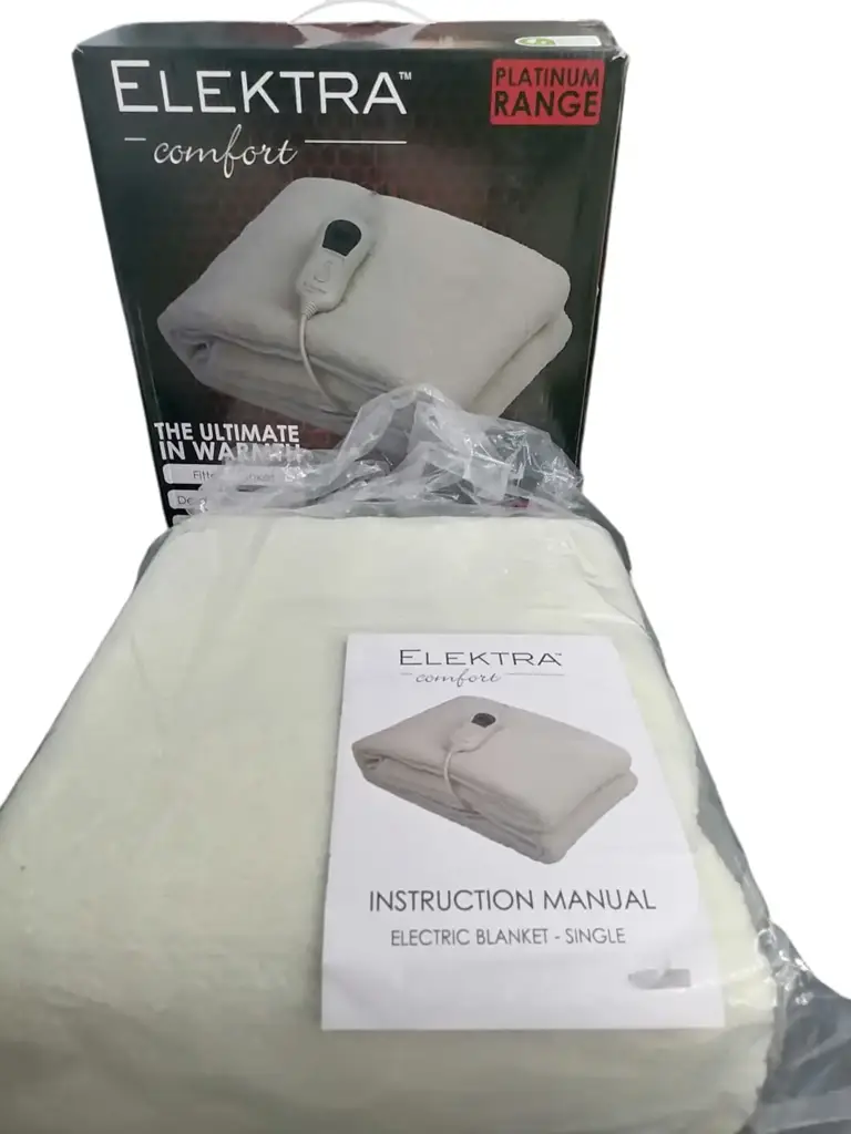 Elektra Comfort Single Plush Fur Electric Blanket - View 4