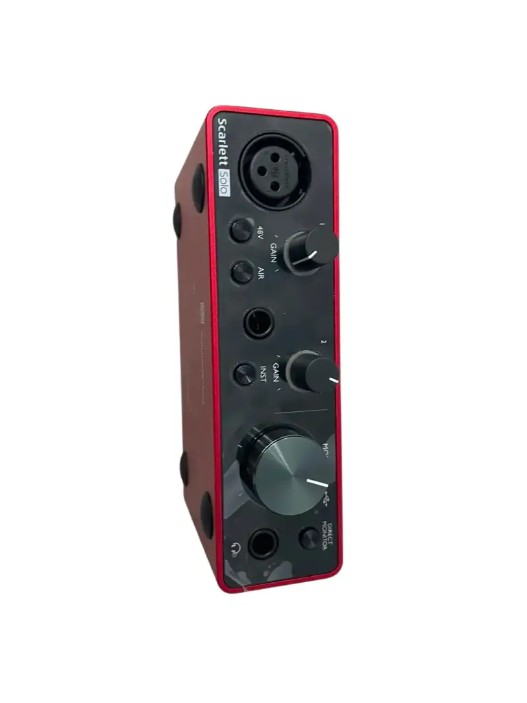 Focusrite Scarlett Solo 3Rd Sound Card - View 3