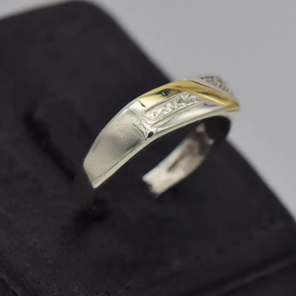 Silver-925 Dress Ring - View 2