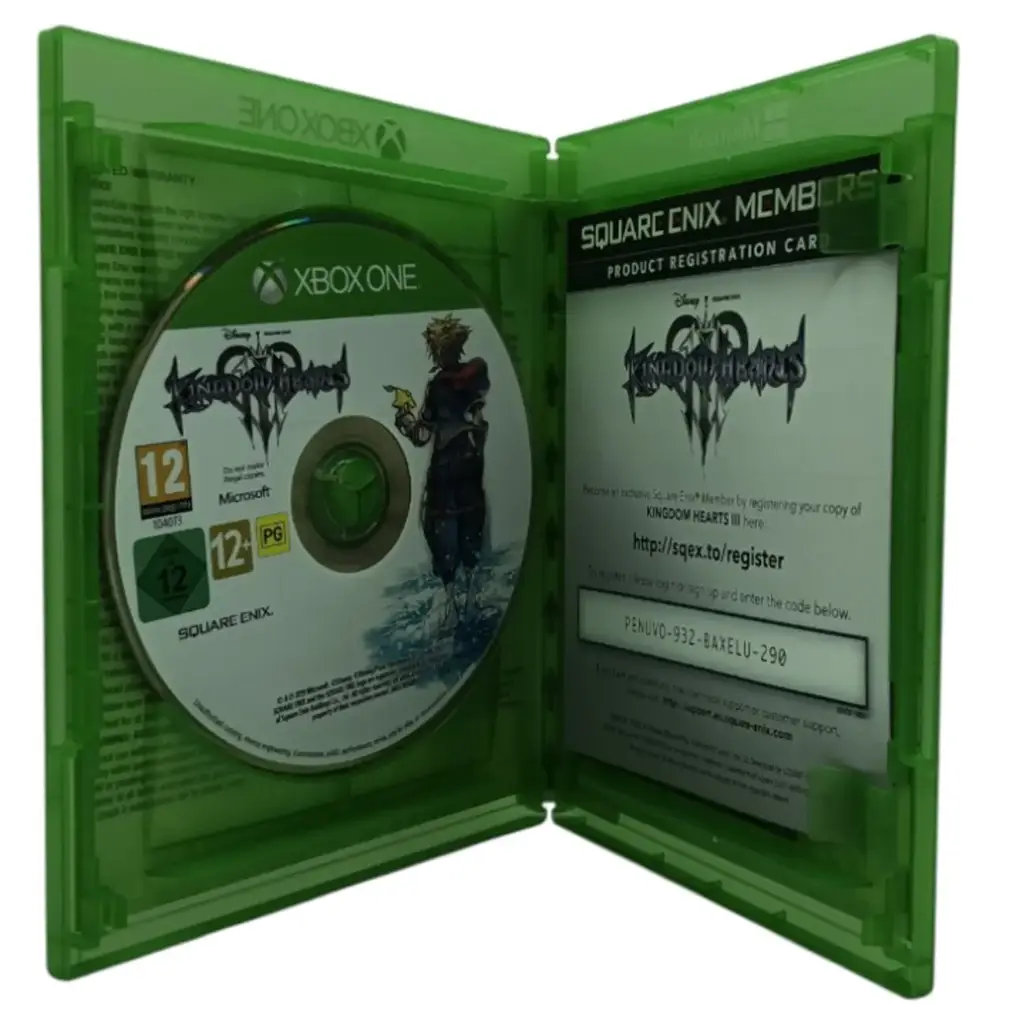 Kingdom Hearts Iii (Xbox One) Game Disc - View 2