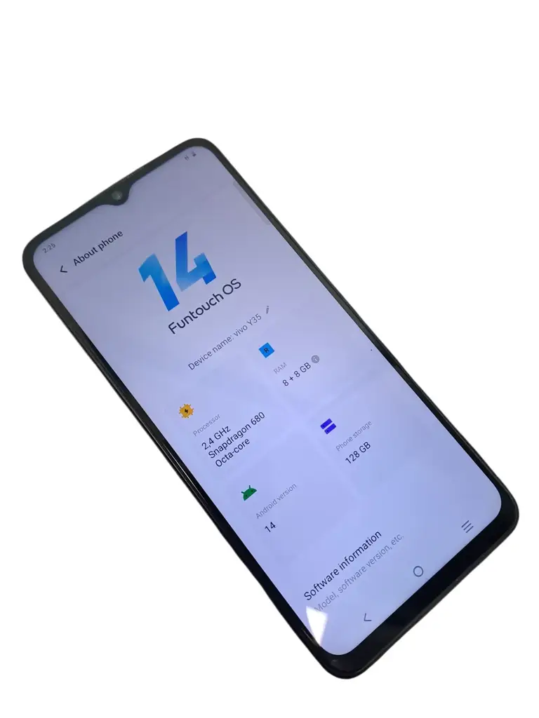 Vivo Y35 128Gb Lte Dual Sim - View 2
