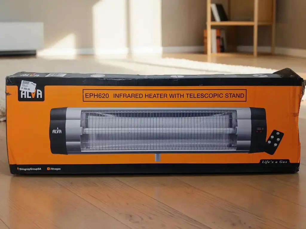 Alva Eph620 Infrared Heater With Telescopic Stand