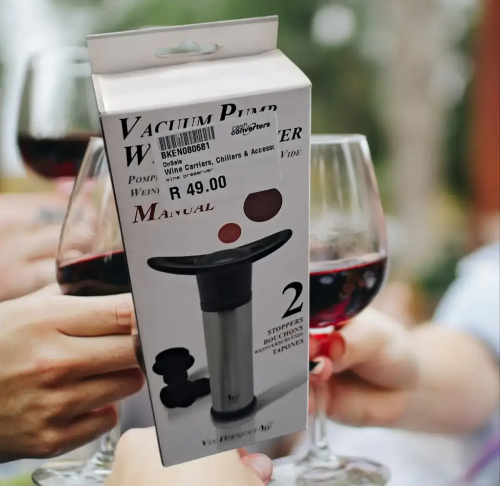 Wine Bouquet Vacuum Pump Preserver