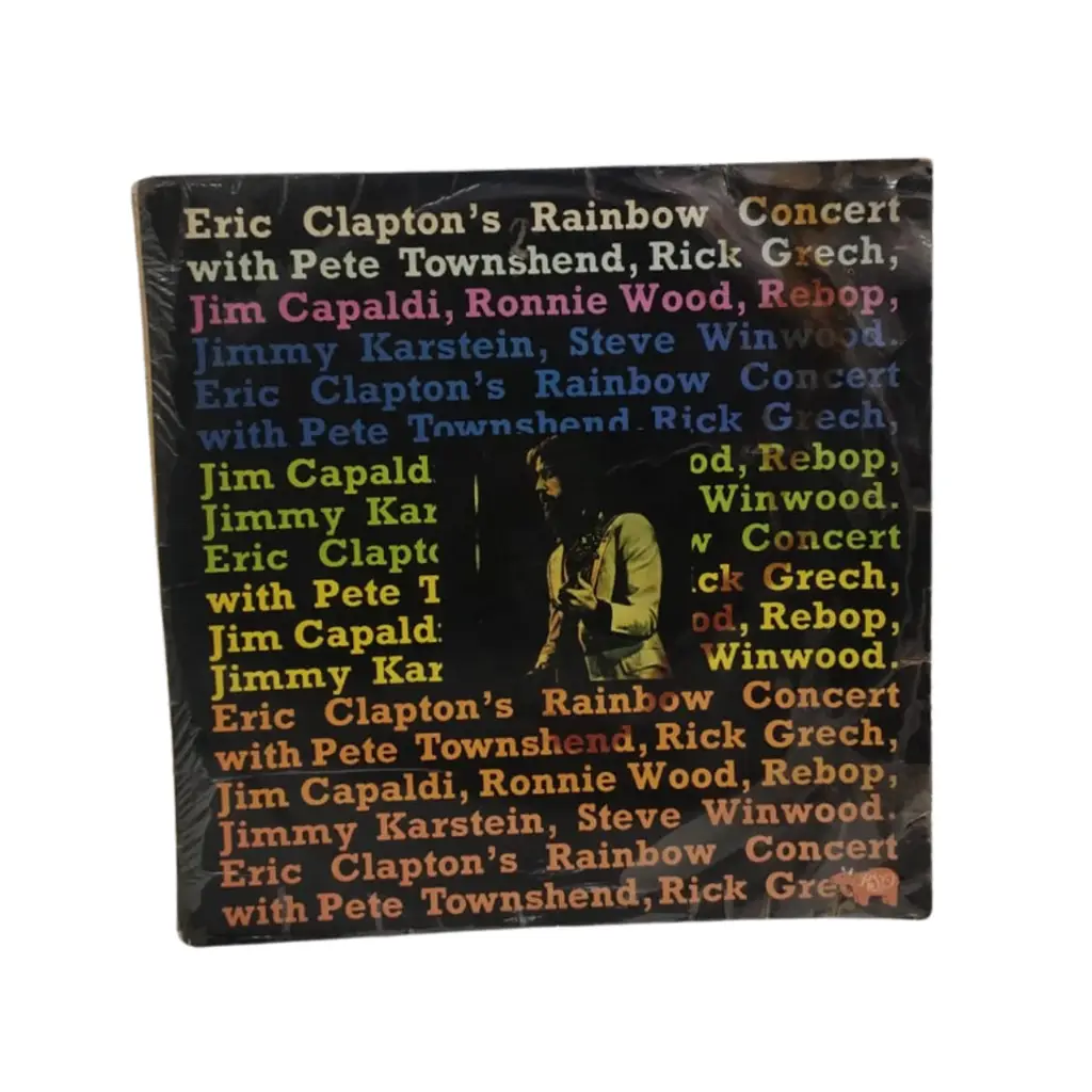Eric Clapton Rainbow Concert Lp Record