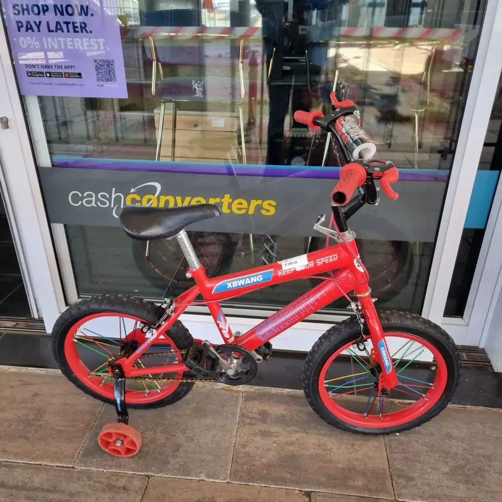 16-Inch Xbwang "Keep Your Speed" Kids' Bmx Bicycle