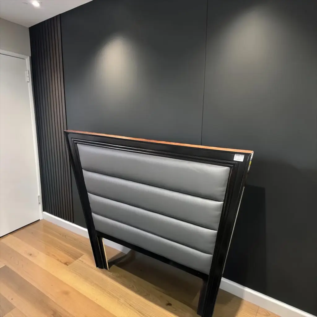 Headboard Wooden Double Bed