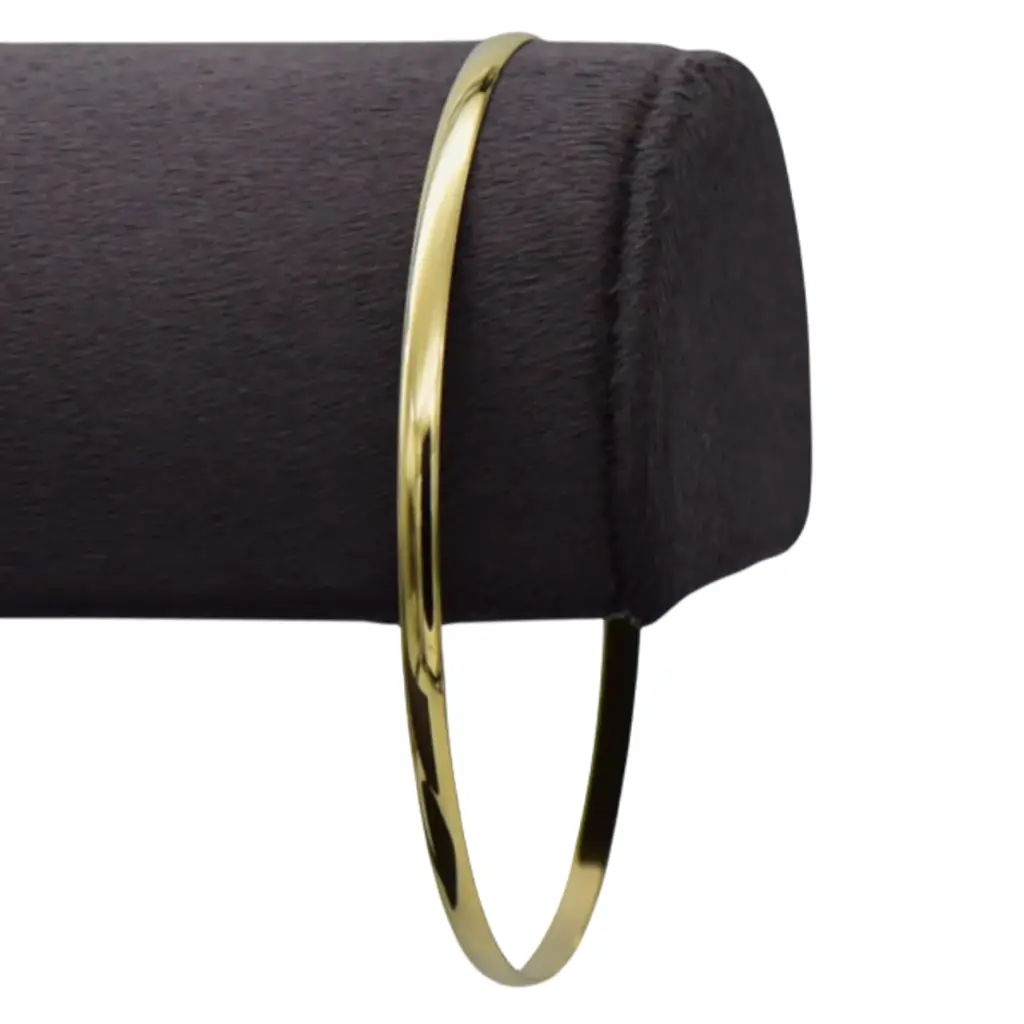 9ct Yellow Gold Bangle Plain