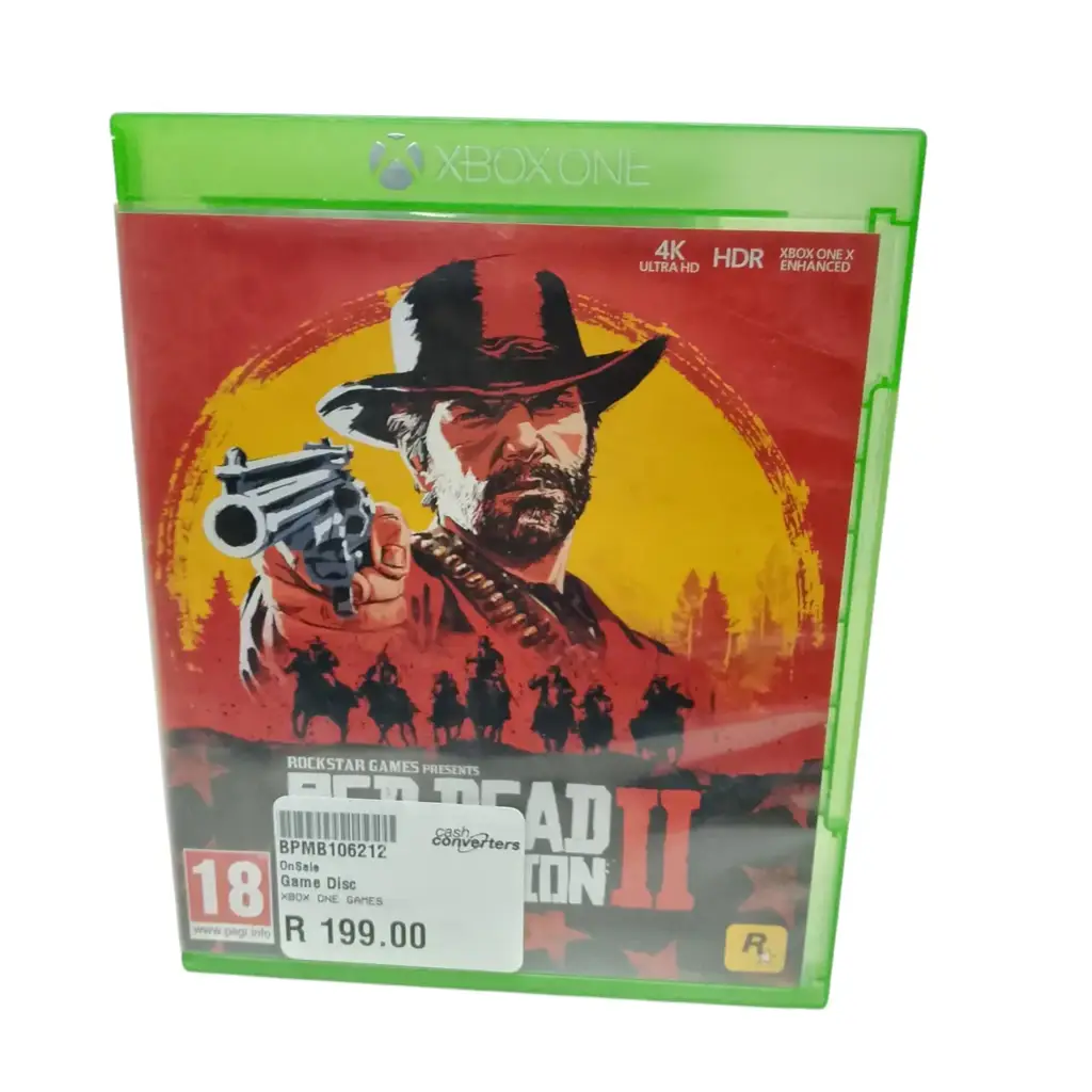 Xbox One Red Dead Redemption 2
