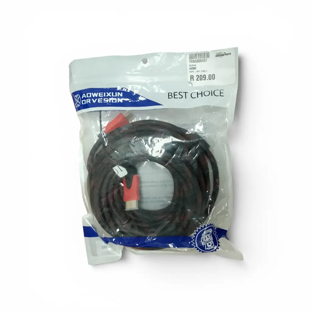 Aoweixun Orvesion 10M Braided Hdmi 2.0 4K Cable – Red Connector - View 2