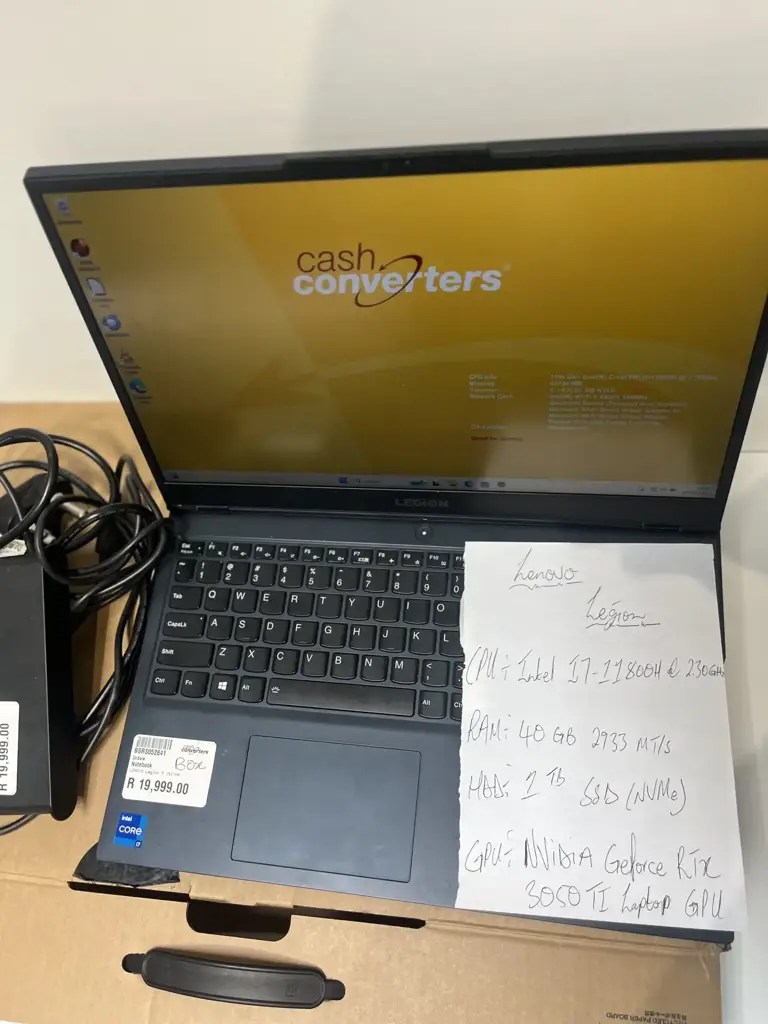 Lenovo Legion 5 15Ith6 Gaming Laptop, 15.6" Fhd Ips 165Hz Display - View 2