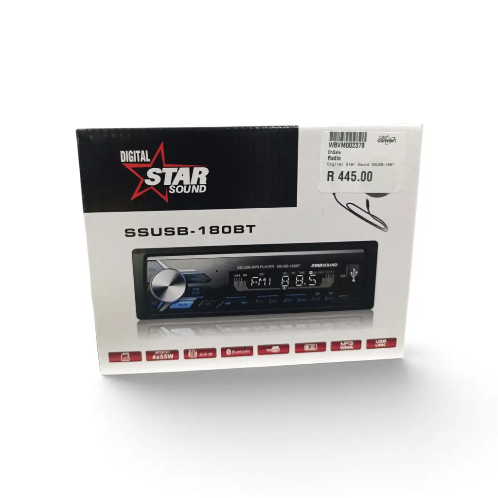 Digital Star Sound Car Radio-Ssusb-180T