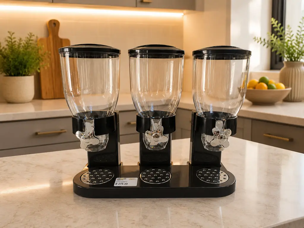 Triple Cereal Dispenser