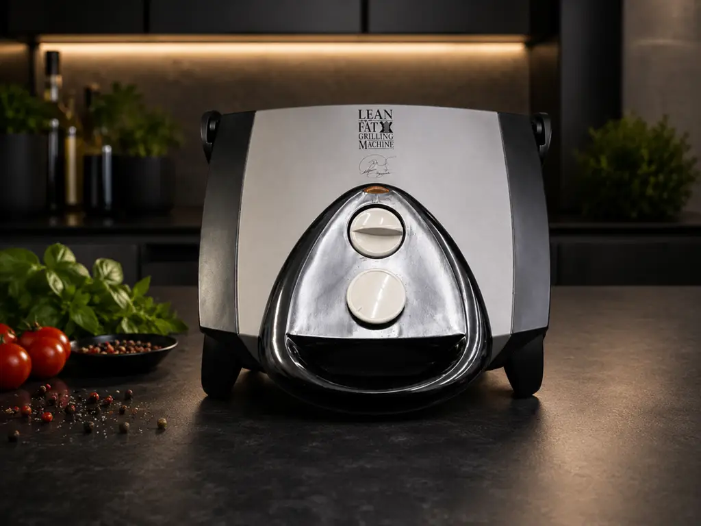 Salton George Foreman Lean Fat Grilling Machine (Gr28sil)