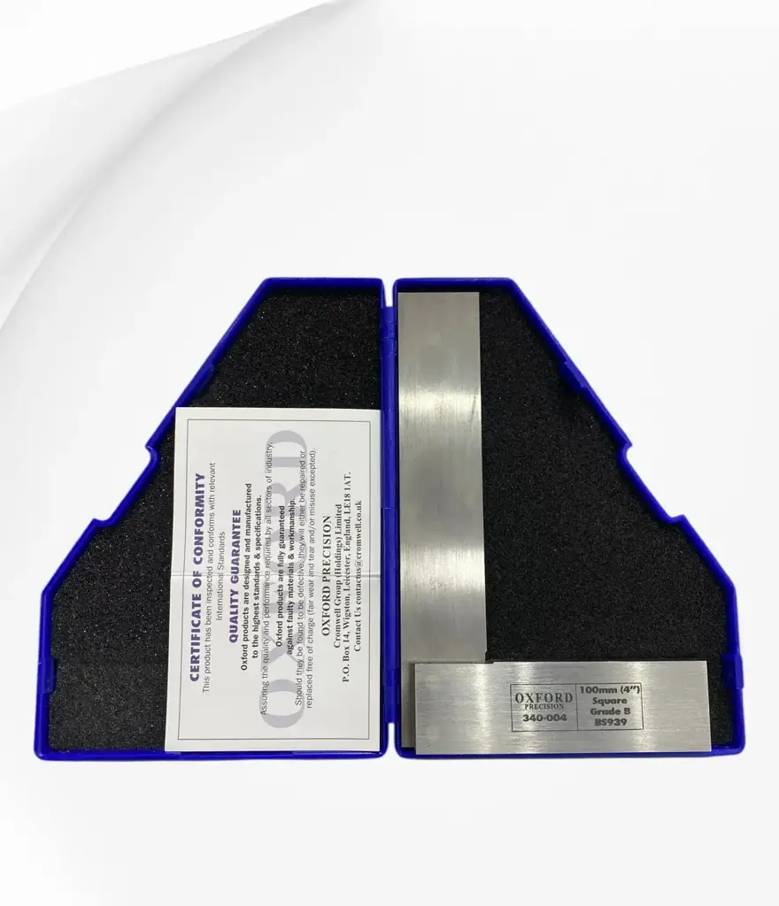 Oxford Precision 100Mm (4") Engineer's Square