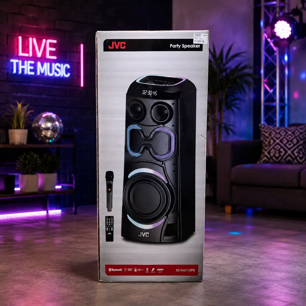 Jvc 10-Inch Party Speaker Xs-N6112pb