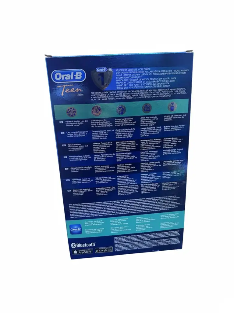 Oral-B Rechargeable Electric Toothbrush Teen (White) - View 2