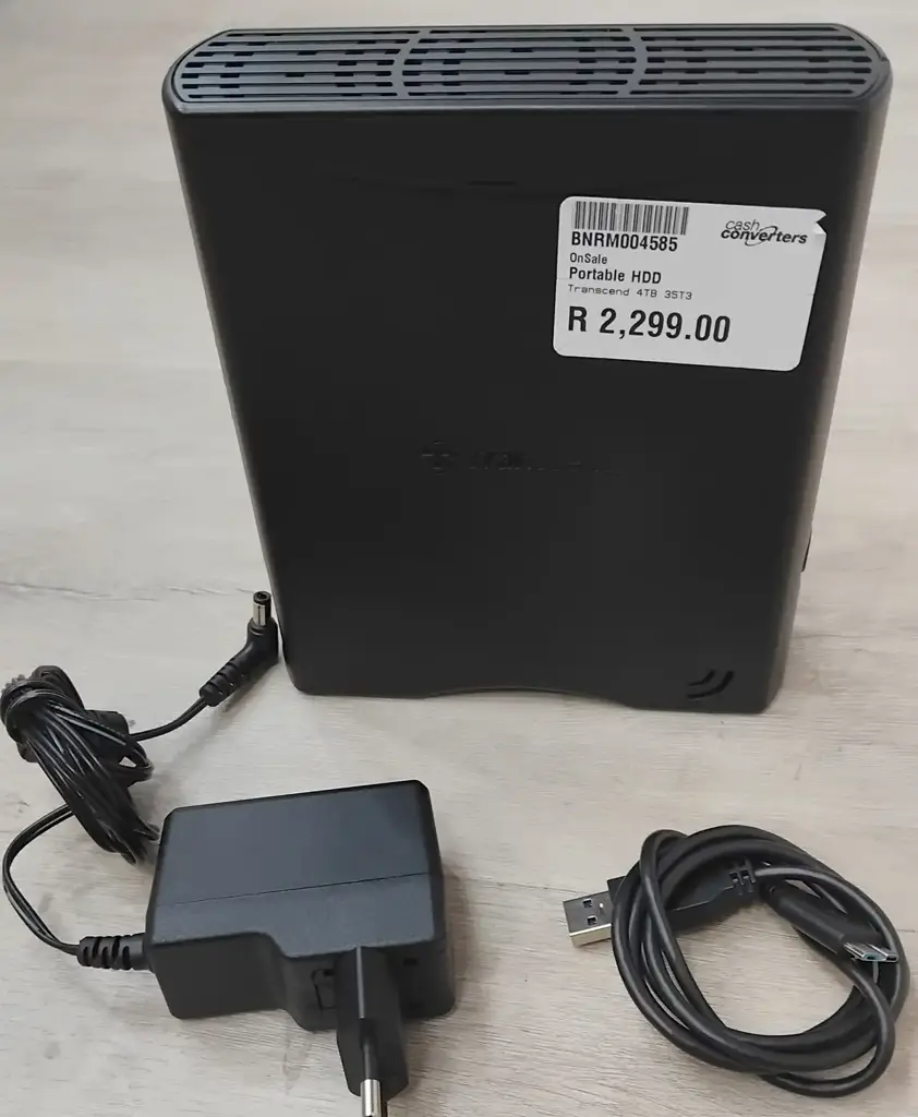 Transcend Storejet 35T3 4 Tb External Hard Disk Drive (Hdd) - View 2